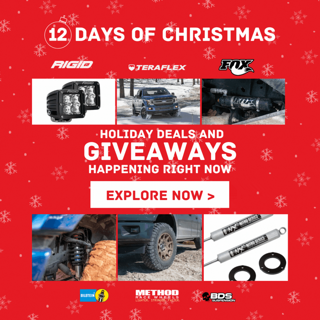 Final Days of Christmas Giveaways F150 Roush Suspension Kit Stage 3